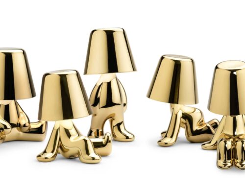 golden brothers are a family of lamp-characters reflecting a soft light on their body
