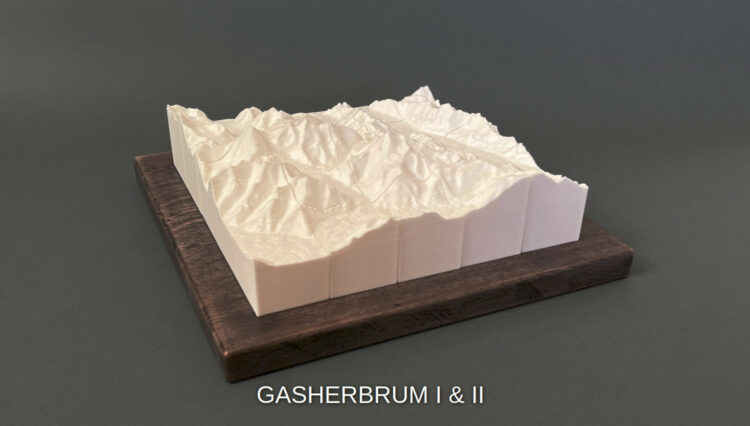 3D Puzzle Gasherbrum I and II