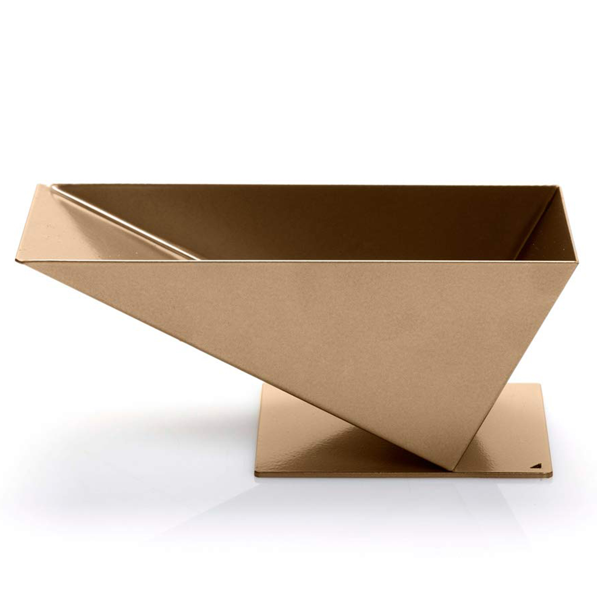 AD158 - Pyramid Matzah Holder - Gold 4