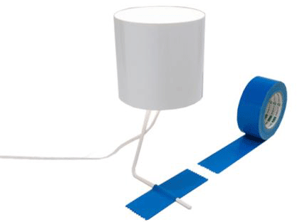 temporary table lamps by etsuo shibuya of shibuya design studio