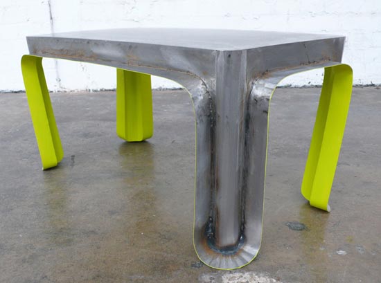 skinned tables by peter marigold 2008