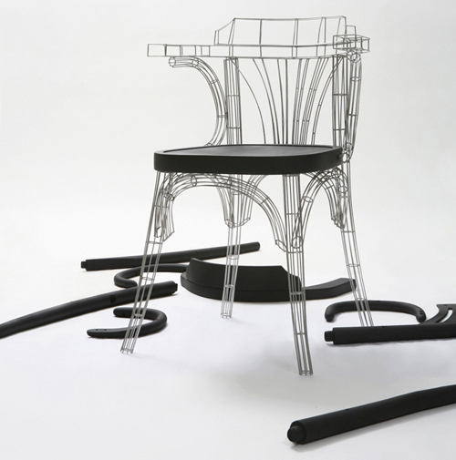 grid chair by jaebeom jeong