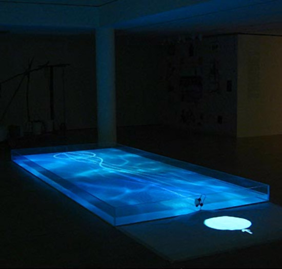 'ex iles' by electronic shadow at the biennale of contemporary art, seville