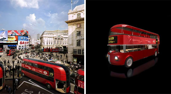 foster + partners with aston martin win joint first prize for new london bus design