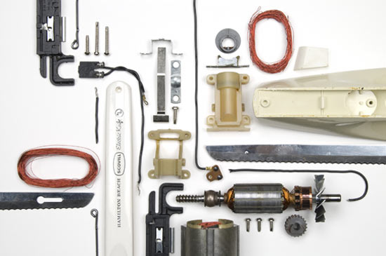 'disassembled appliances' by brittny badger