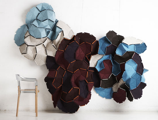 ‘clouds’ by ronan and erwan bouroullec for kvadrat