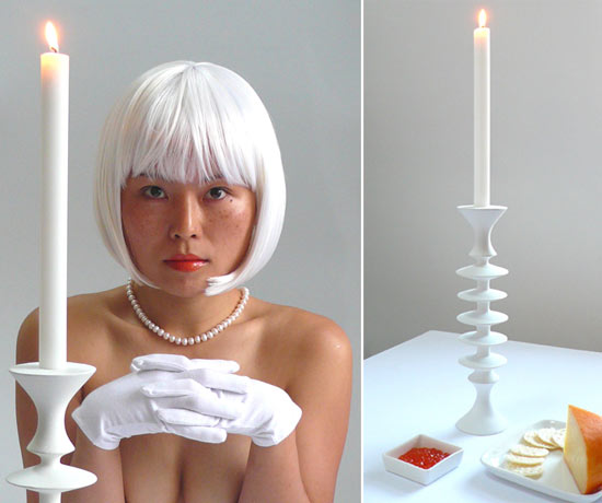 'XXist' candle stick by victor vetterlein