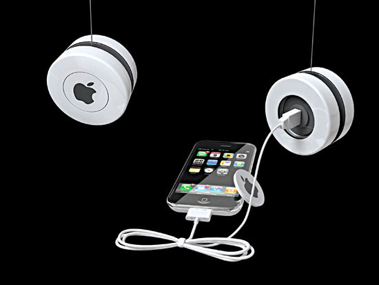 'iyo' induction powered iphone charger