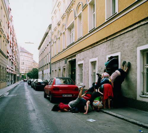 'bodies in urban spaces' by willi dorner and lisa rastl