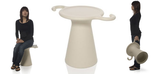 'sos stool' by josh owen added to pompidou collection