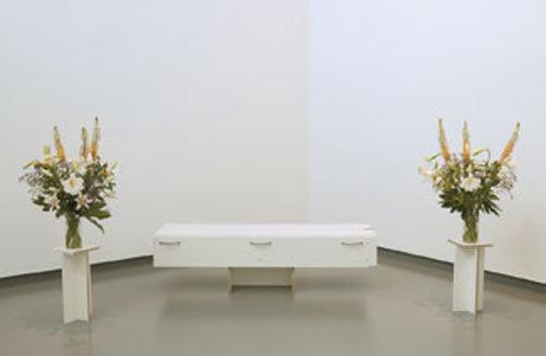DIY IKEA coffin by joe scanlan