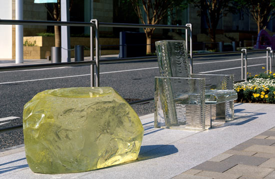 glass designs by tokujin yoshioka