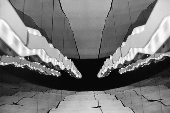 'level tunnel' installation by hussein chalayan