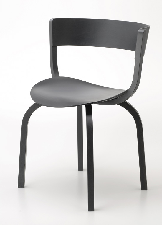 404 wood series chairs by stefan diez, produced by thonet