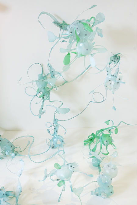 recycled PET sculptures