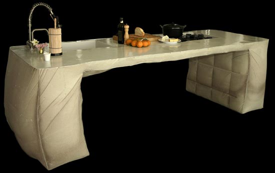the 'concrete kitchen' by thomas linssen