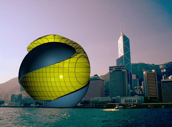 'the sphelix' by johnny hawkes