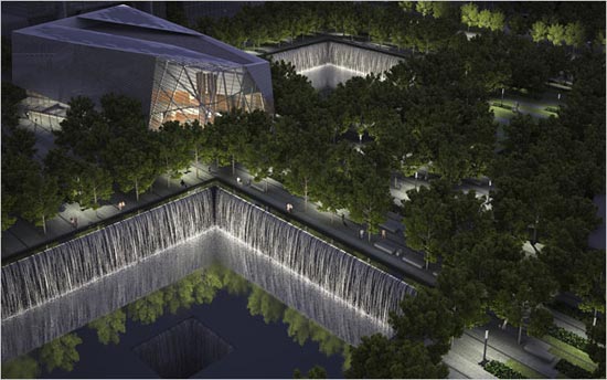 plans for 9/11 museum by craig dykers and snohetta firm