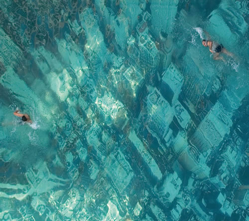 global warming swimming pool by ogilvy and mather