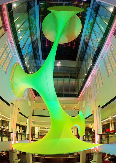 'green void' installation by LAVA in sydney, australia