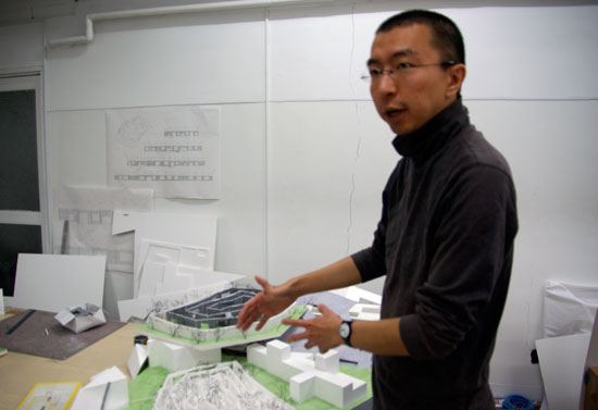 sou fujimoto architects studio visit : ordos 100