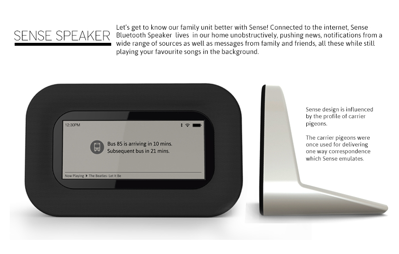 Sense Speaker | designboom.com