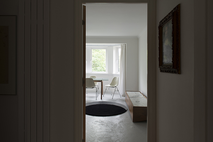 scott jarvie's void rug creates the illusion of a gaping black hole