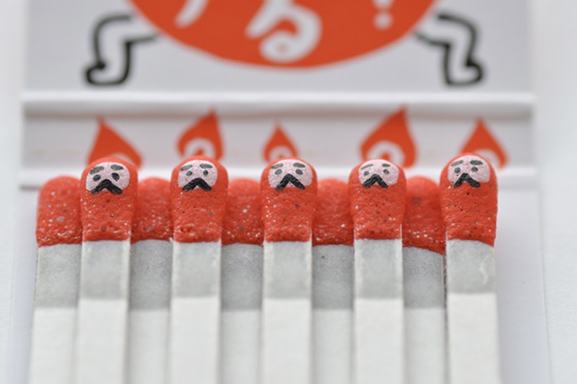 kokeshi matches by hiromi hirasaka