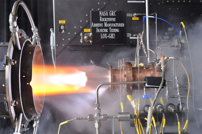 Nasa Injector Design NASA successfully tests a 3D printed rocket engine injector