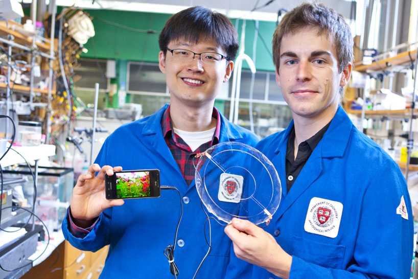 harvard's ionic gel speakers are stretchable and almost invisible