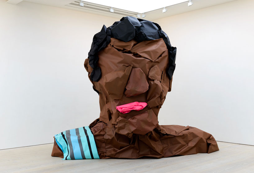 largerthanlife paper busts by jose lerma + hector madera