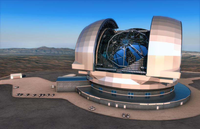 european extremely large telescope sited in chilean atacama desert
