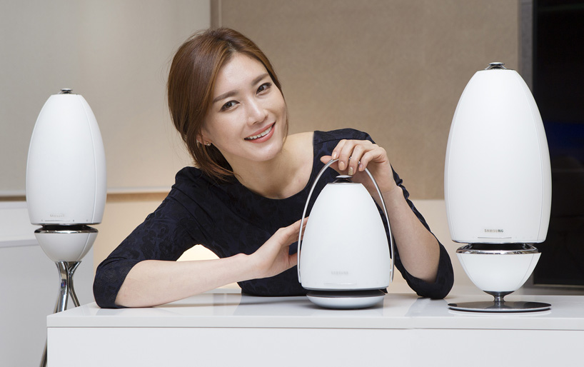 SAMSUNG ring speakers that provide 360° sound revealed at CES 2015