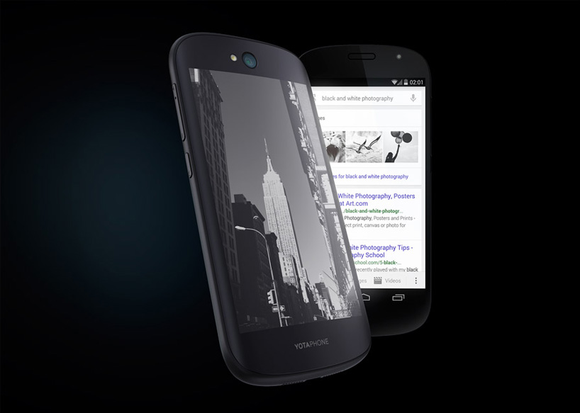 two-screened yotaphone 2 smartphone offers reading time up to 100 hours
