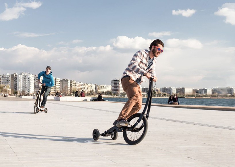 halfbike II redesigns bicycle to make a more intuitive, full body ride