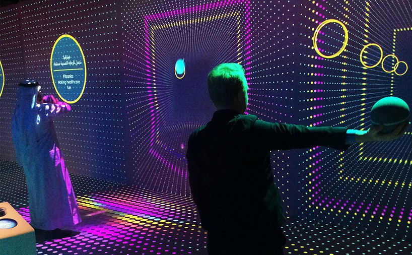 specular projects disguises a medical checkup through an interactive game