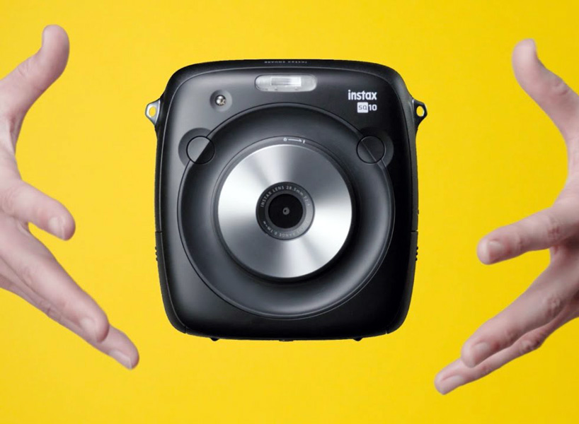 the fujifilm instax square SQ10 camera makes instagram tangible