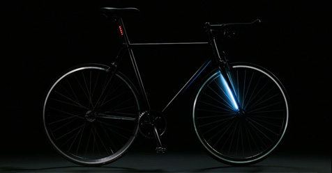mission bicycles integrate lighting and GPS into elegant city commuter