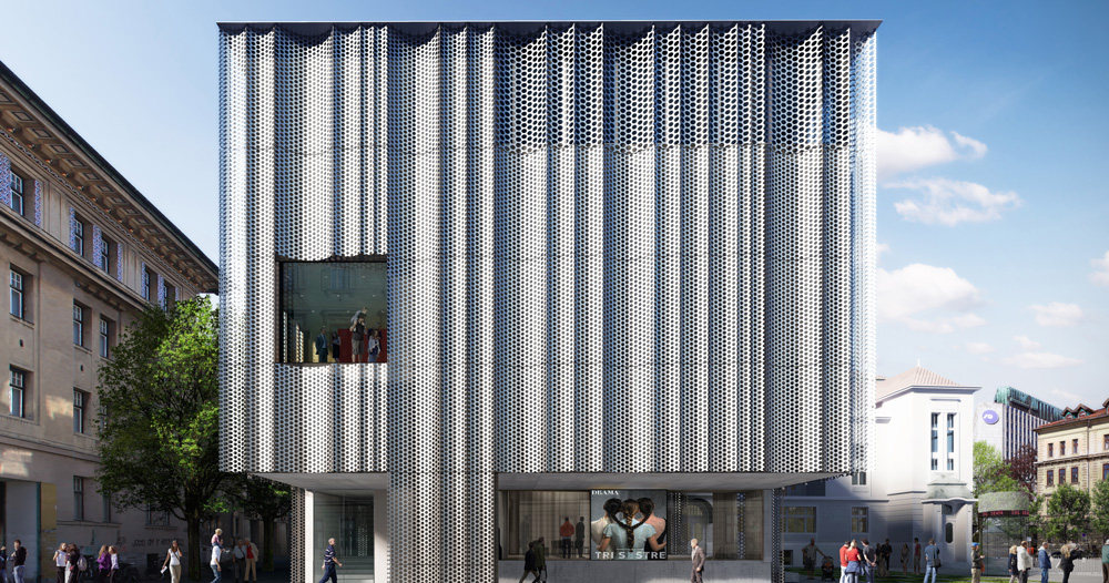 bevk perović arhitekti to renovate 'SNG drama', slovenia's