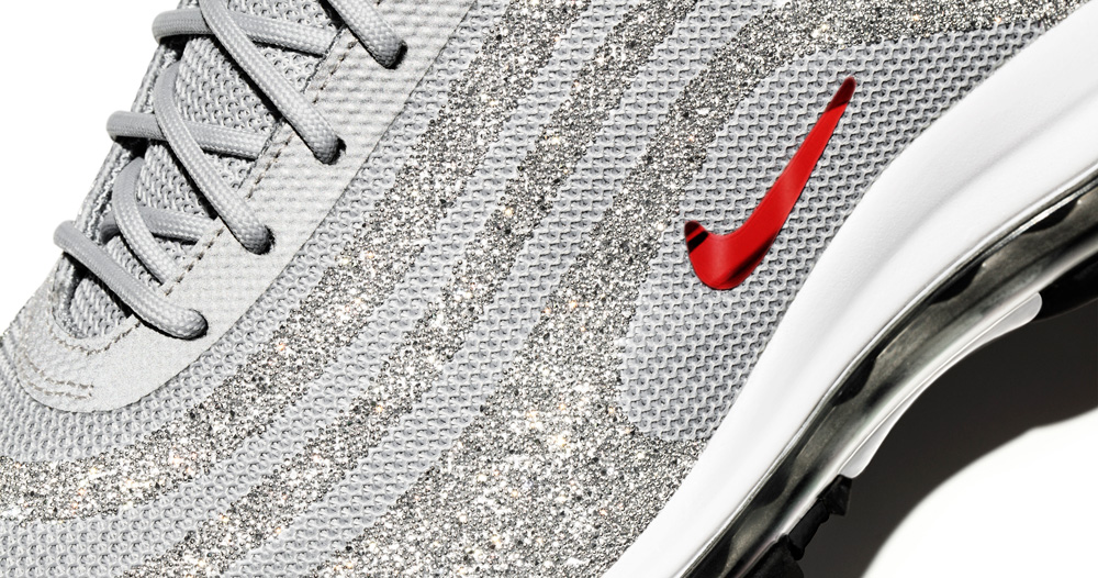 comprar católico Producción NIKE dons air max 97 in a dazzling swarovski skin