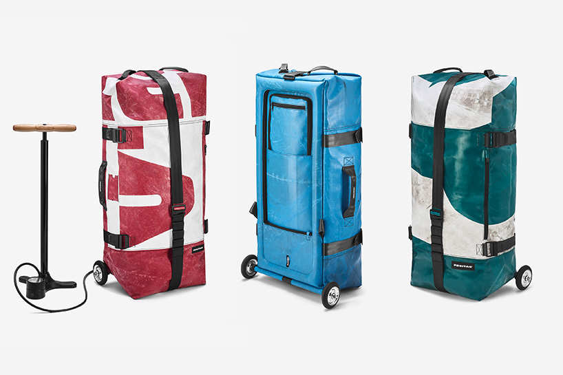 FREITAG introduces 'zippelin', an inflatable suitcase
