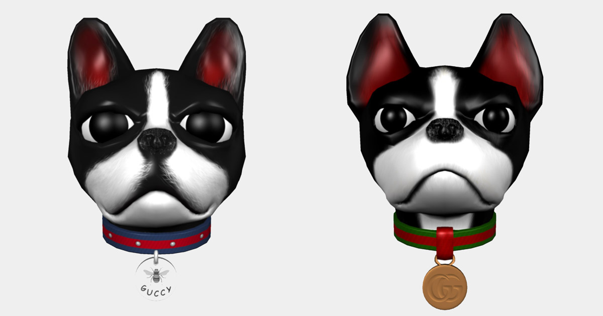 gucci dog animoji introduced for chinese 'year of the dog'