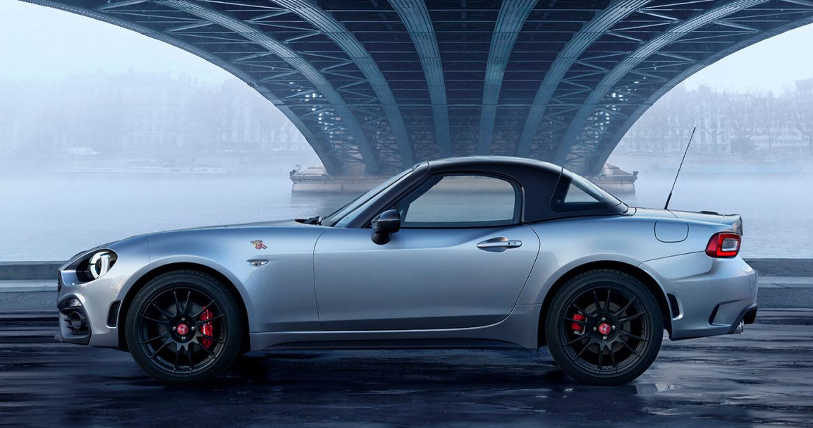 fiat abarth 124 GT with carbon fibre hard top announced ahead of