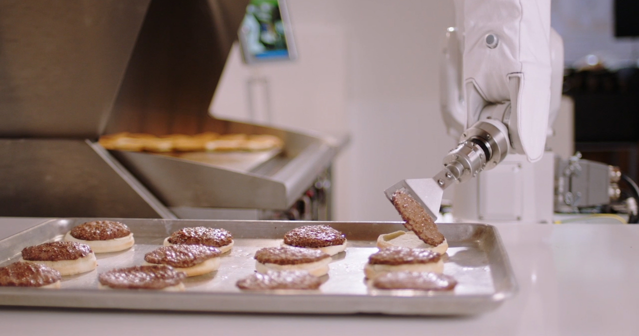 people are flipping out over this robotic burgerflipper that just
