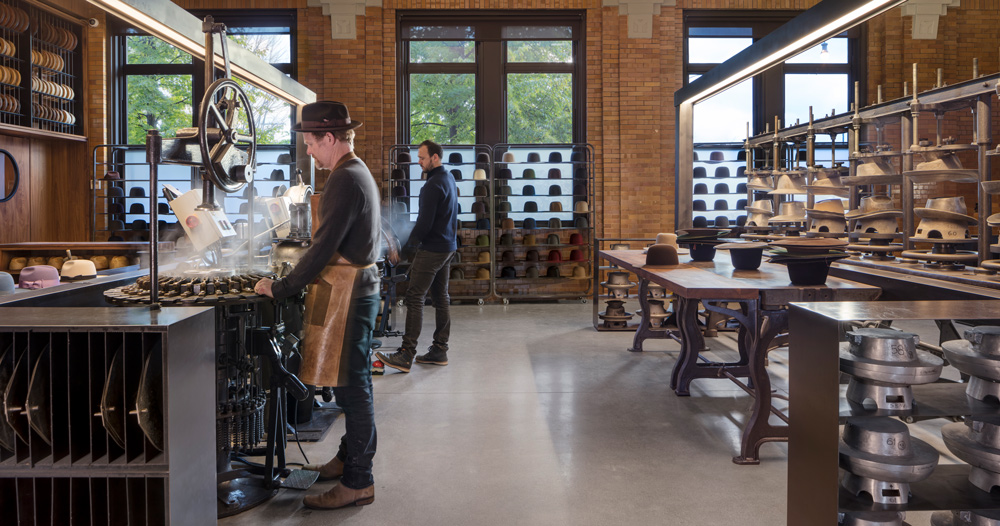 SOM designs hat factory for optimo inside former chicago fire station