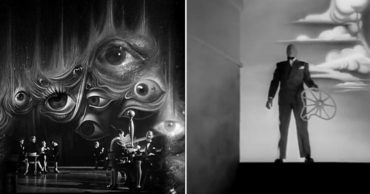 a look back at salvador dalí's design of a dream for 1945 hitchcock film