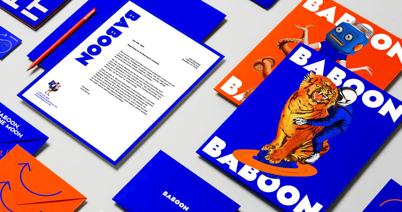 sagmeister & walsh devise 'irreverent' identity for start-up adventure brand BABOON
