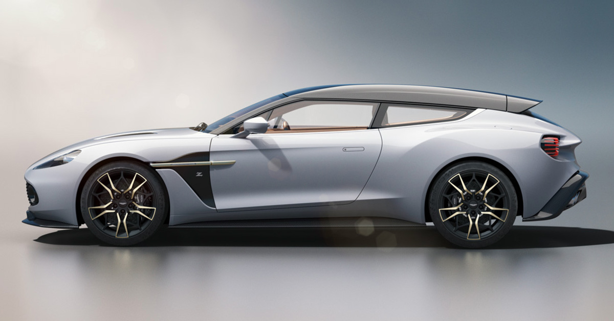 a peak inside aston martin's vanquish zagato shooting brake