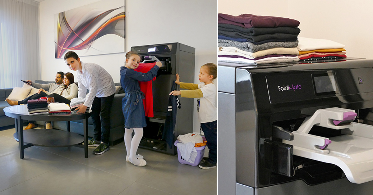 FoldiMate, a fully-functional machine that folds your clothes