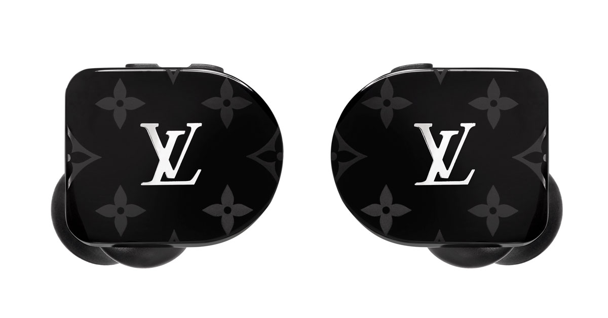 Louis Vuitton Monogram Earphone Earrings Surface